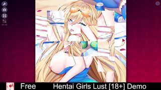 Hentai Girls: Lust [18 ] (free game itchio) Puzzle, Visual Novel, 2D, Adult, Anime, Cute, Erotic, Hentai, NSFW, Romance, Game