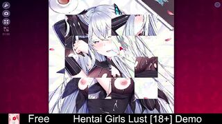 Hentai Girls: Lust [18 ] (free game itchio) Puzzle, Visual Novel, 2D, Adult, Anime, Cute, Erotic, Hentai, NSFW, Romance, Game