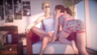 first time 3D porno Hentai Game