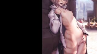 Imagine from anime hentai (chest)