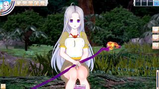 Hentai Sorceress Ellie Fucks Outdoors