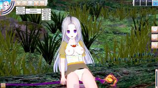Hentai Sorceress Ellie Fucks Outdoors