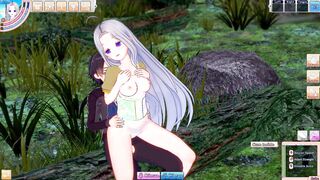 Hentai Sorceress Ellie Fucks Outdoors