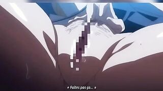 Hentai: she gets fucked by her