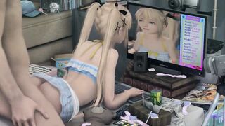 Hentai 3d gangbang girl cumshot