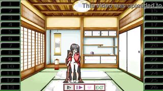 Hot 18 yo girl hentai having sex with a man in her oriental house in erotic hentai game