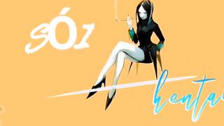 Hentai 3D - Black cat has great sex