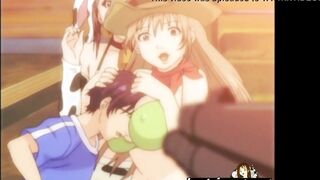 Young guy is lucky enough to get to fuck all the big titted chicks! Hentai.xxx
