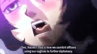 Hentai creampie gangbang fucking a pig whore hard