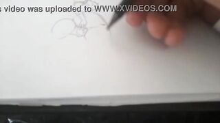 Fatty drawing hentai