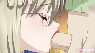 [HENTAI] [UNCENSORED] Busty hentai gets fucked by a mature man