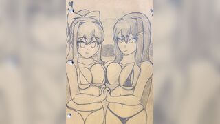 DDLC Hentai Slideshow