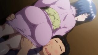 (Without NTR) Beautiful Girl With Huge Boobs Gets Fucked Hentai