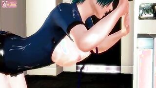 [ 3D Hentai] Pretty policewoman and gangter