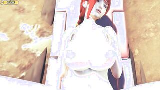 Hentai 3D - Red-haired Jinx version