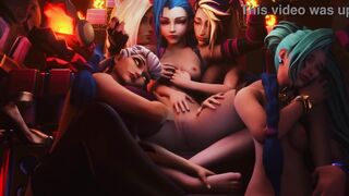 League of Legends Hentai 3d