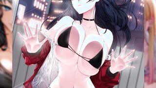 Hentai Metronome challenge (Different breasts size)
