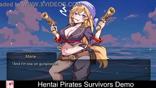 Hentai Pirates Survivors (free game itchio) Sexual Content, Adventure, Action, Pirates, Casual, 2D