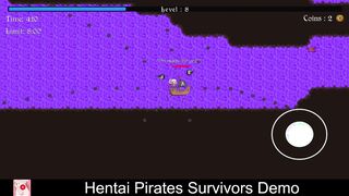 Hentai Pirates Survivors (free game itchio) Sexual Content, Adventure, Action, Pirates, Casual, 2D