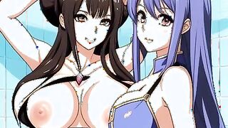 A collection of Big tited Hentai women