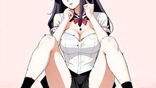 A collection of Big tited Hentai women