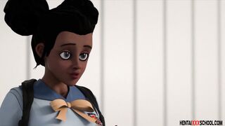 Giantess Teacher - HQ 3D Sex