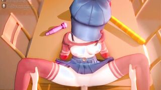 MiSide Mita Sex Porn Hentai Hot Horny Animation Compilation Cumming Game Parody