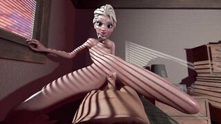 Hentai l Elza l Big boobs l Big Dick