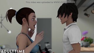 Hentai Stepbro Wants To Show Off His New Skills