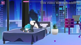 Cute gamer lady having sex in night gamer new erotic hentai game video