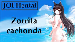 Masturbate with this hentai slut. Spanish audio