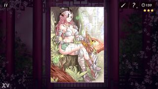 Hentai Jigsaw Puzzle - a video game for Steam platform, includes 14 anime/hentai girls