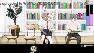 Ntr.Lesson porn ryona hentai gameplay . Blonde lady being licked with another person nearby