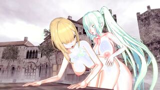 3D Hentai - Big Ass Big Breasts Burst