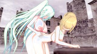 3D Hentai - Big Ass Big Breasts Burst