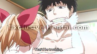 Horny Teen Sneaks In For Sex - Hentai