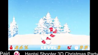Hentai Shooter 3D: Christmas Party (Nutaku Game) Casual, Retro, FPS, Monster Girl, Big Breasts, Comedy, Bikini, Fantasy
