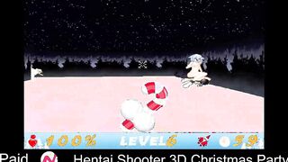Hentai Shooter 3D: Christmas Party (Nutaku Game) Casual, Retro, FPS, Monster Girl, Big Breasts, Comedy, Bikini, Fantasy