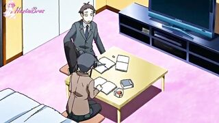 Hentai Cute Girl Fucked Master