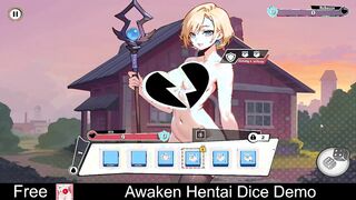 Awaken: Hentai Dice (Free Steam Demo Game) Card Game, Adventure, Visual Novel