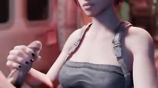 Resident Evil Hentai - Jill black nails