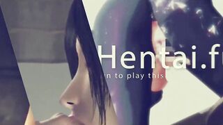 Hentai Cheerleader fucks in gym