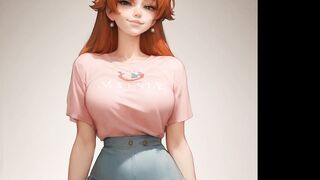 AI GENERATED POKEMON HENTAI Delia Ketchum is at home today