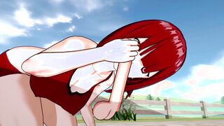 3D HENTAI - BIG ASS - BIG breasts - SIX