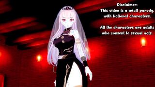 Vtuber Mori Calliope gets Roughly Fucked [3D Hentai]