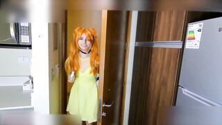 Otaku girl cosplay Evangelion - 3D Hentai