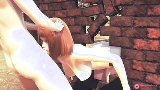 My Hero Academia Hentai Uraraka is a little bitch - Japanese Asian Porn wih creampie