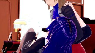 3D lesbian hentai Anime animacion