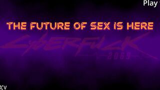 Cosplay parody Cyberpunk2077 hentai Johnny Silvercock burns this city
