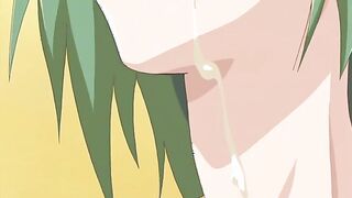 Hentai-They fuck without being able to see each other